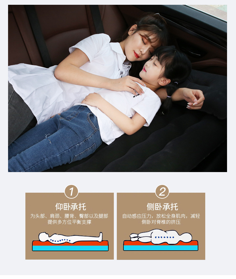 For Home and Car Airbed Thickened Wave Pattern Vehicle-Mounted Inflatable Bed Airbed 138 * 80bymaocar Car Airbed Pad For Home and Car Airbed Thickened Wave Pattern Vehicle-Mounted Inflatable Bed Airbed 138 * 80bymaocar Car Airbed Pad