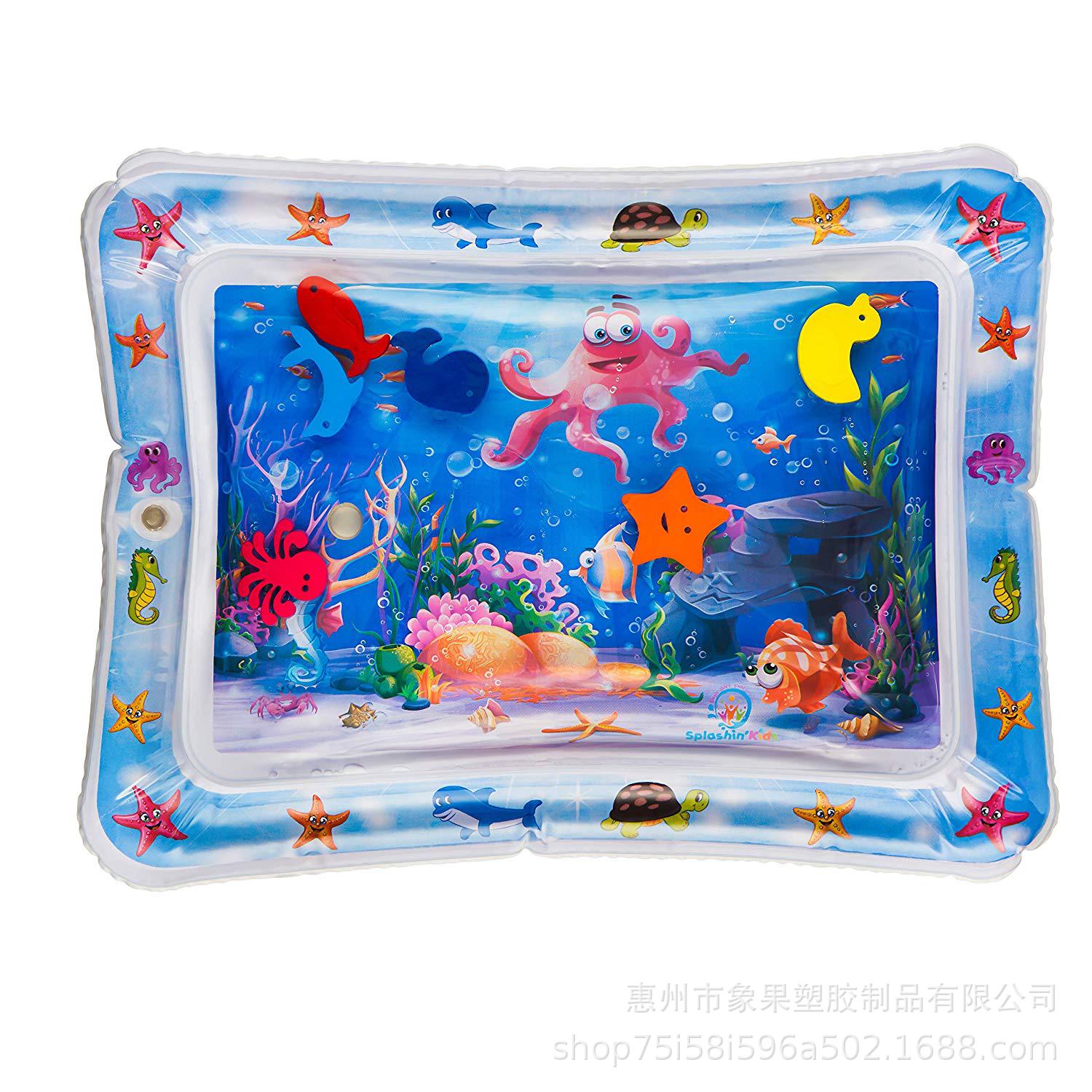 Cross-Border New Inflatable Baby Pat Water Pad Children's Early Childhood Educational Toys Environmentally Friendly PVC Currently Available Cross-Border New Inflatable Baby Pat Water Pad Children's Early Childhood Educational Toys Environmentally Friendly PVC Currently Available