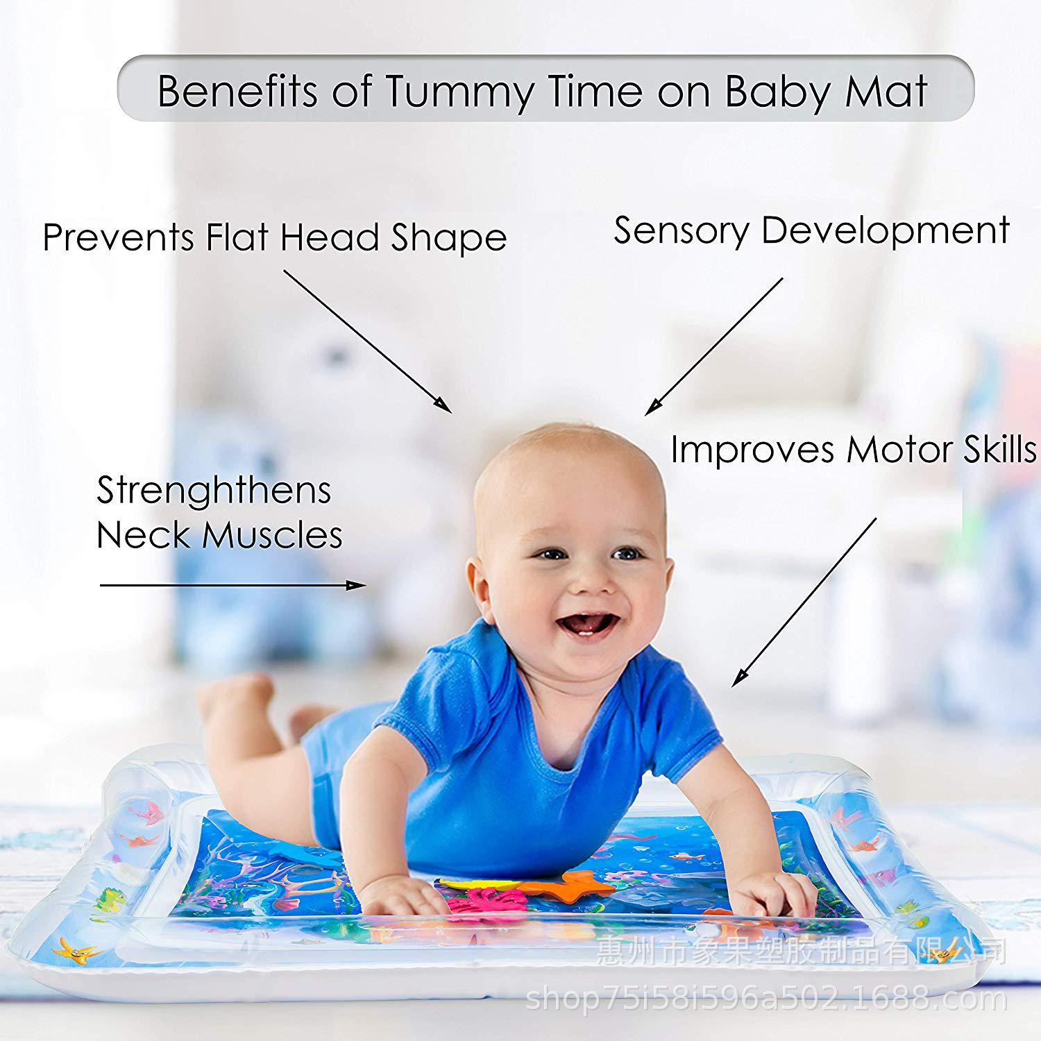 Cross-Border New Inflatable Baby Pat Water Pad Children's Early Childhood Educational Toys Environmentally Friendly PVC Currently Available Cross-Border New Inflatable Baby Pat Water Pad Children's Early Childhood Educational Toys Environmentally Friendly PVC Currently Available