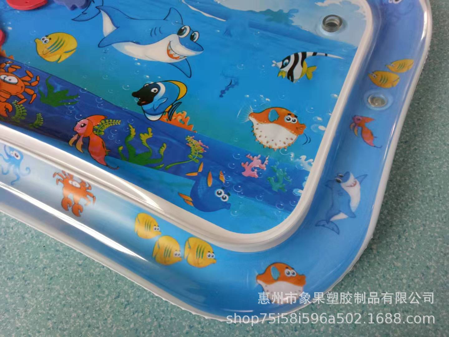Cross-Border New Inflatable Baby Pat Water Pad Children's Early Childhood Educational Toys Environmentally Friendly PVC Currently Available Cross-Border New Inflatable Baby Pat Water Pad Children's Early Childhood Educational Toys Environmentally Friendly PVC Currently Available