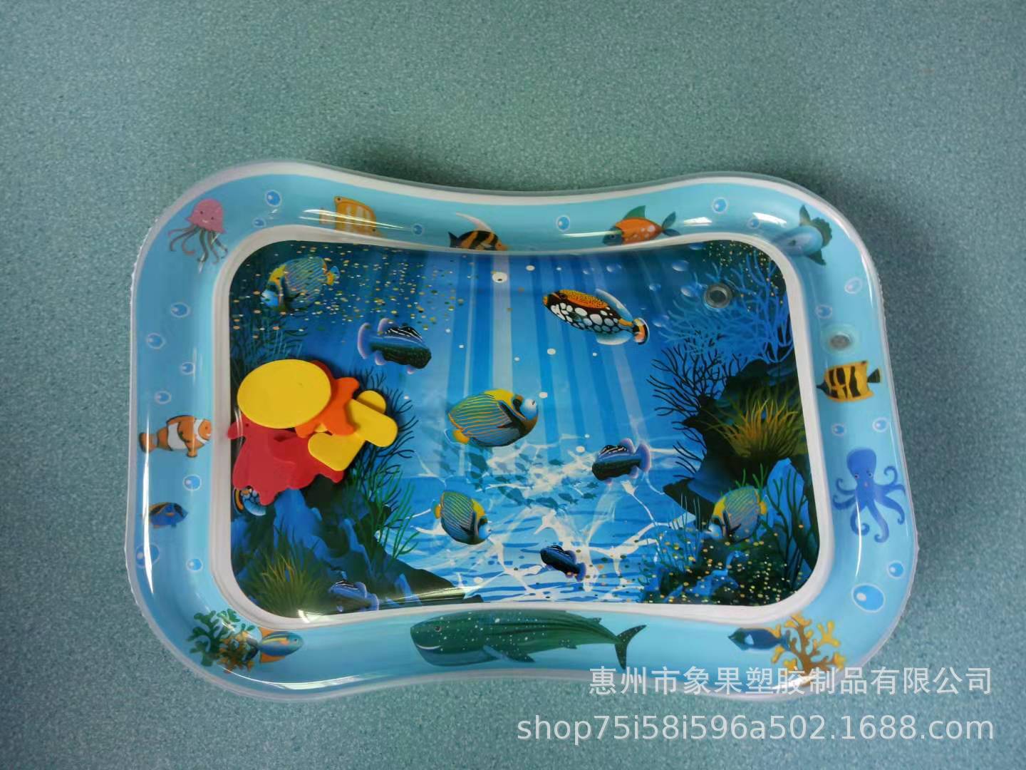 Cross-Border New Inflatable Baby Pat Water Pad Children's Early Childhood Educational Toys Environmentally Friendly PVC Currently Available Cross-Border New Inflatable Baby Pat Water Pad Children's Early Childhood Educational Toys Environmentally Friendly PVC Currently Available