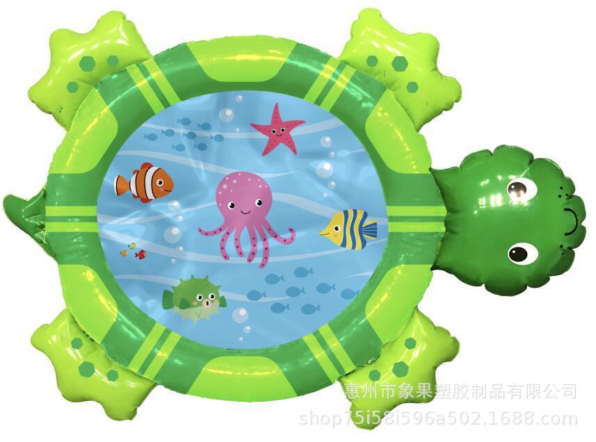 Cross-Border New Inflatable Baby Pat Water Pad Children's Early Childhood Educational Toys Environmentally Friendly PVC Currently Available Cross-Border New Inflatable Baby Pat Water Pad Children's Early Childhood Educational Toys Environmentally Friendly PVC Currently Available