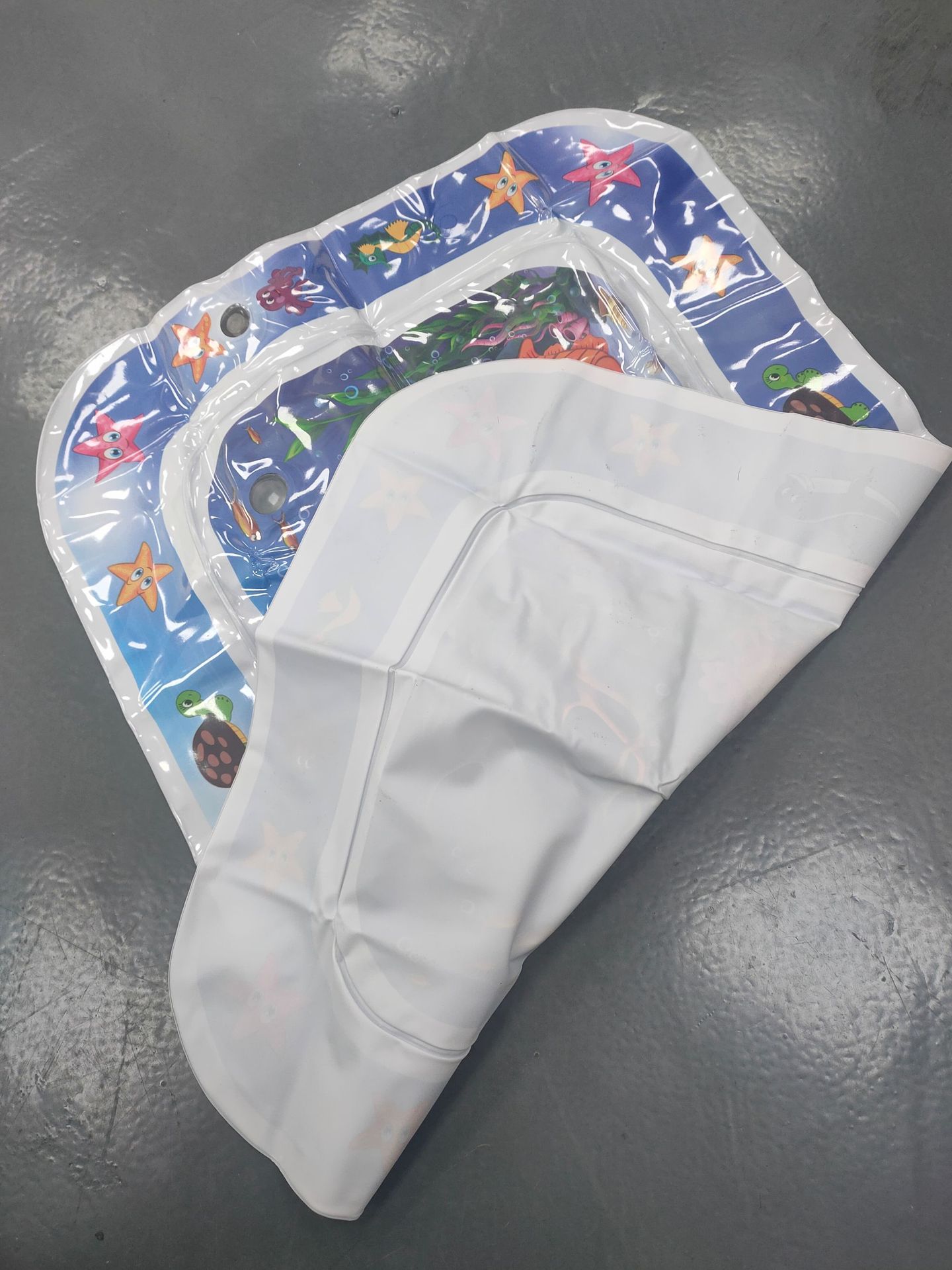 Baby Pat Mat Inflatable Water Cushion Marine Life Mat Ice Pad Prone Pat Mat Baby Inflatable Mattress Toy Baby Pat Mat Inflatable Water Cushion Marine Life Mat Ice Pad Prone Pat Mat Baby Inflatable Mattress Toy