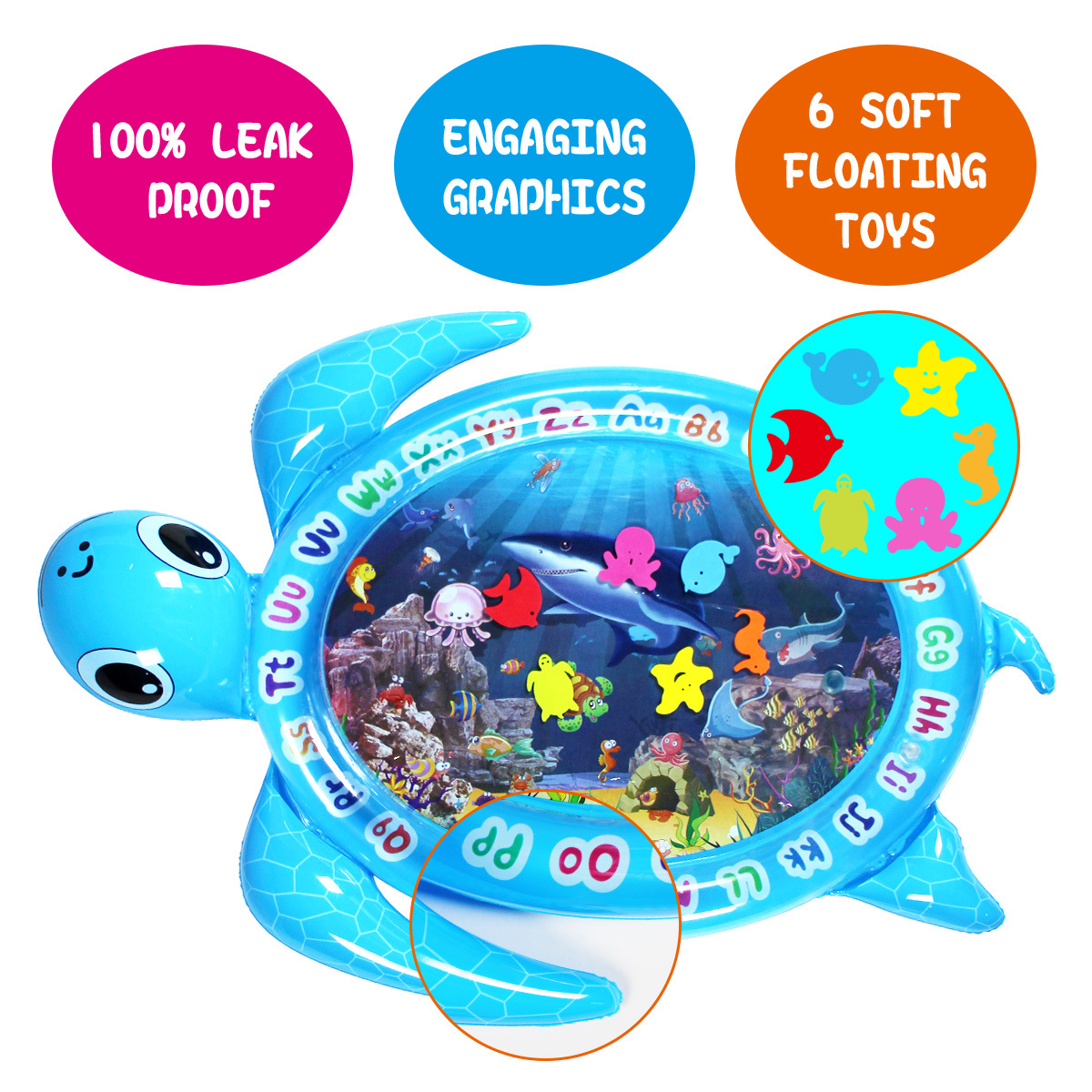 Baby Ice Pad Inflatable Water Cushion Marine Life Pat Water Cushion Inflatable Jellyfish Pat Turtle Pat Water Cushion Baby Ice Pad Inflatable Water Cushion Marine Life Pat Water Cushion Inflatable Jellyfish Pat Turtle Pat Water Cushion