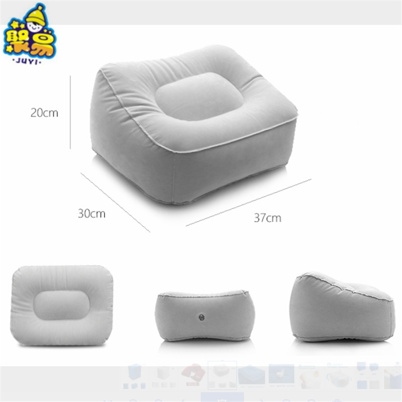 Factory Wholesale Inflatable Foot Mat Thick PVC Flocking Foot Pad High-Speed Rail Aircraft Foot Suppot Foot Pad Sofa Matching Foot Mat Factory Wholesale Inflatable Foot Mat Thick PVC Flocking Foot Pad High-Speed Rail Aircraft Foot Suppot Foot Pad Sofa Matching Foot Mat