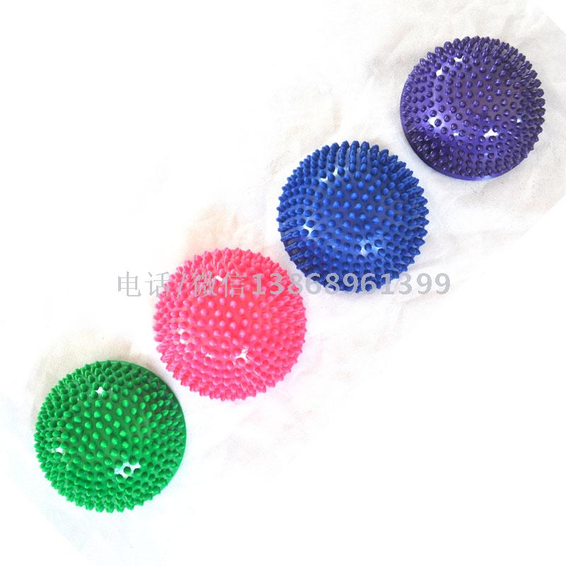 Multi-color massage pad durian ball yoga massage ball balance tactile ball semi- balloon inflatable trampoline ball Multi-color massage pad durian ball yoga massage ball balance tactile ball semi- balloon inflatable trampoline ball