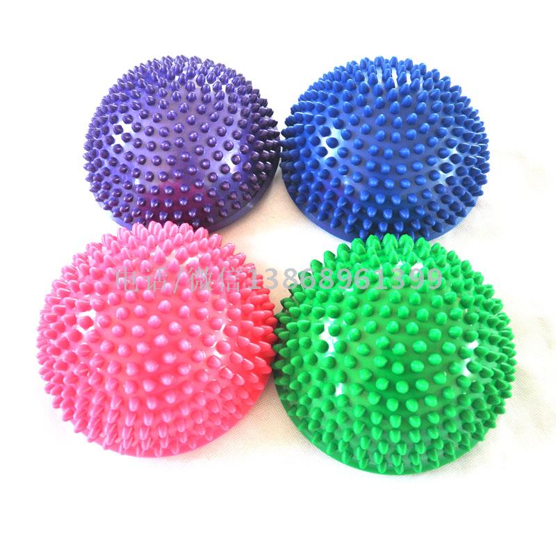 Multi-color massage pad durian ball yoga massage ball balance tactile ball semi- balloon inflatable trampoline ball Multi-color massage pad durian ball yoga massage ball balance tactile ball semi- balloon inflatable trampoline ball