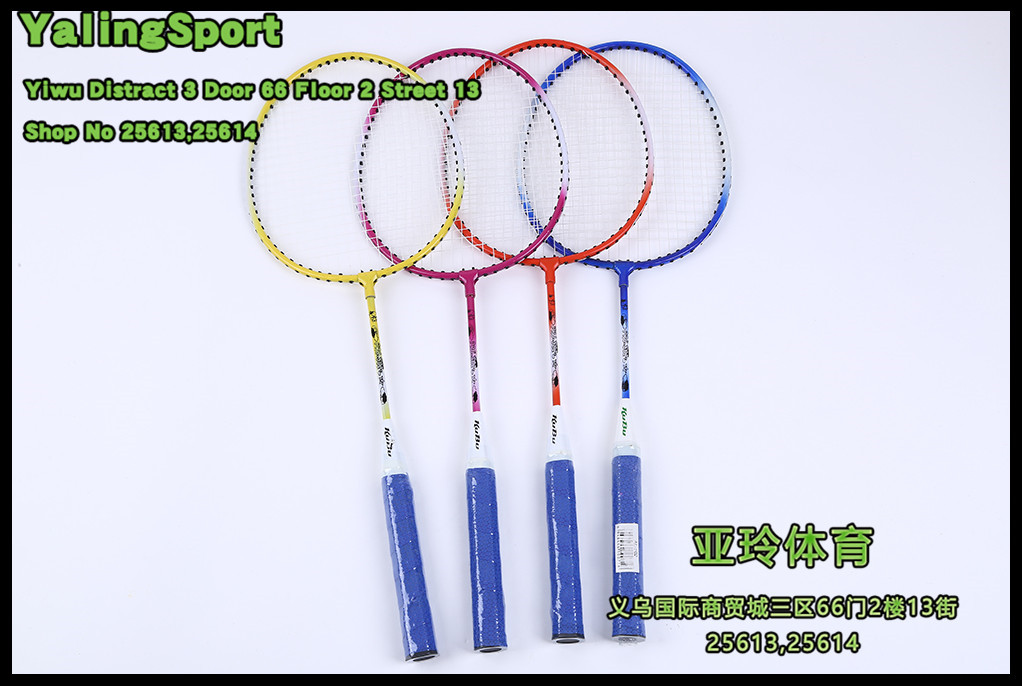 Wholesale 2Player Beginners Practice Racquets Lightweight Badminton Racquets with Carrying Bag for Kids Adult Wholesale 2Player Beginners Practice Racquets Lightweight Badminton Racquets with Carrying Bag for Kids Adult