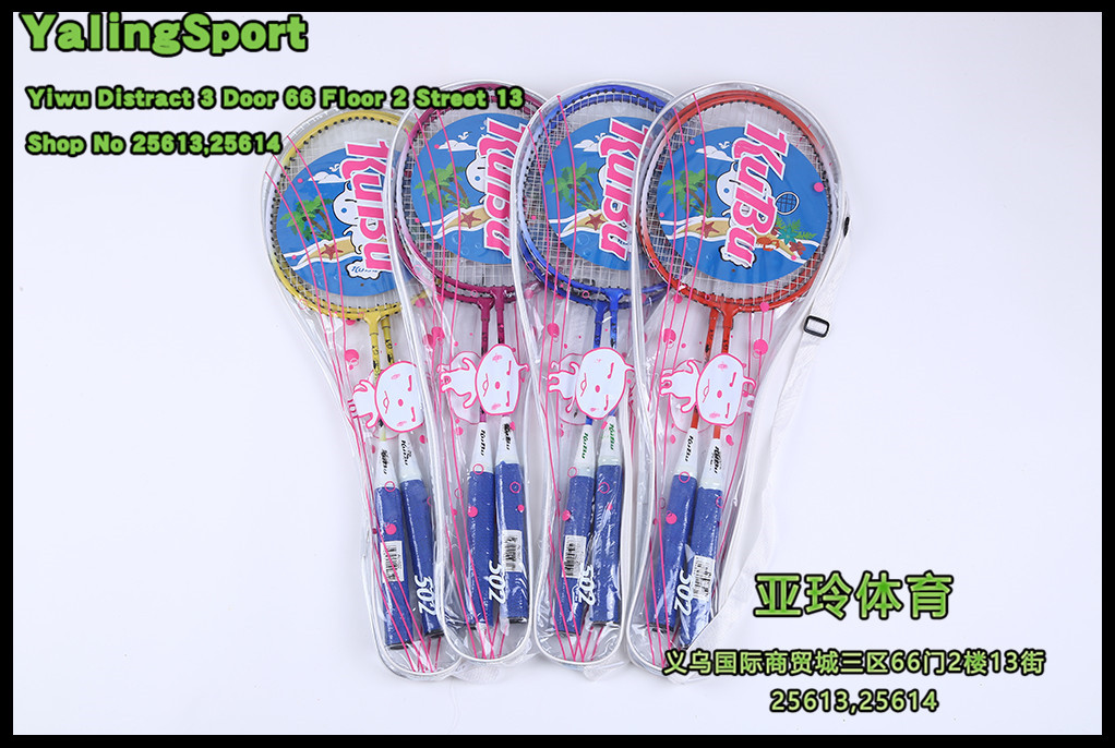 Wholesale 2Player Beginners Practice Racquets Lightweight Badminton Racquets with Carrying Bag for Kids Adult Wholesale 2Player Beginners Practice Racquets Lightweight Badminton Racquets with Carrying Bag for Kids Adult