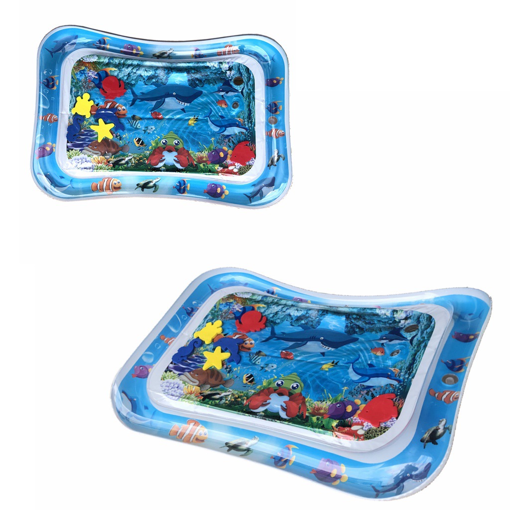 Factory in Stock Inflatable Water Cushion Baby Pat Pad Baby Playing Water Cushion Kids&#039; Play Mat Portable Foldable