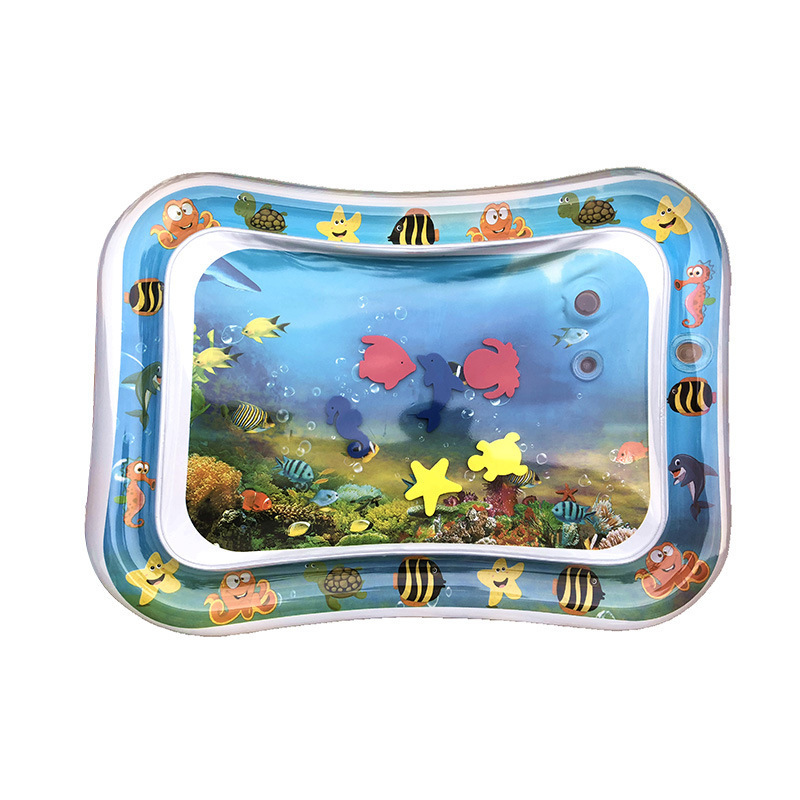 Children&#039;s Water Cushion Baby Pat Inflatable Water Cushion Game Water Cushion Inflatable Ice Pad Toy Baby Pat Pad Inflatable Mattress