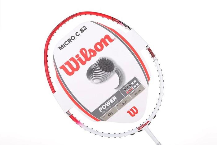 Authentic Wilson badminton single original MICRO c 82 100% carbon fiber security blank Authentic Wilson badminton single original MICRO c 82 100% carbon fiber security blank