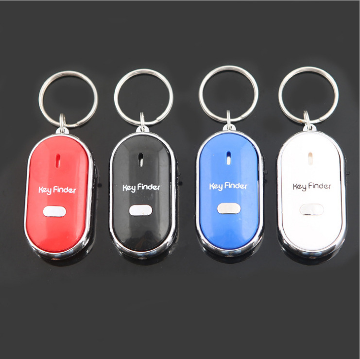 Wireless Whistle Sensor Key Seeker Electronic Sound Quality Sensor Anti-Lost Device Factory Direct Sales