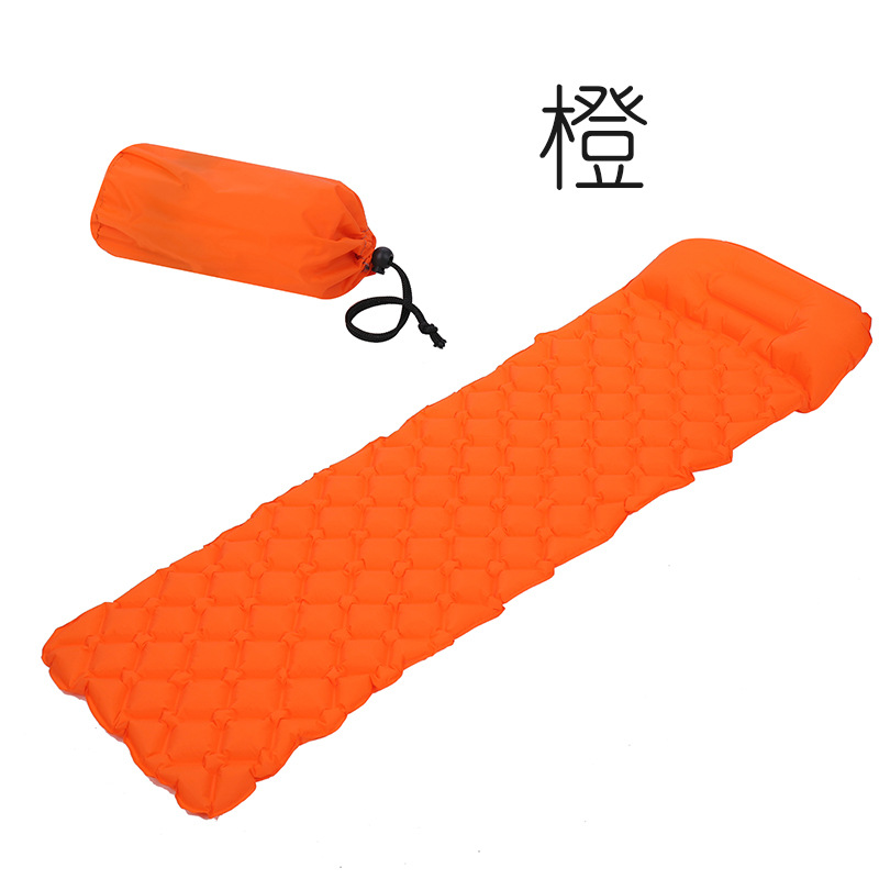 TPU Belt Pillow Rhombus Inflatable Mattress Outdoor Camping Mat Moisture Proof Pad Single Mattress Ultralight Beach Mat Lunch Break Mattress TPU Belt Pillow Rhombus Inflatable Mattress Outdoor Camping Mat Moisture Proof Pad Single Mattress Ultralight Beach Mat Lunch Break Mattress