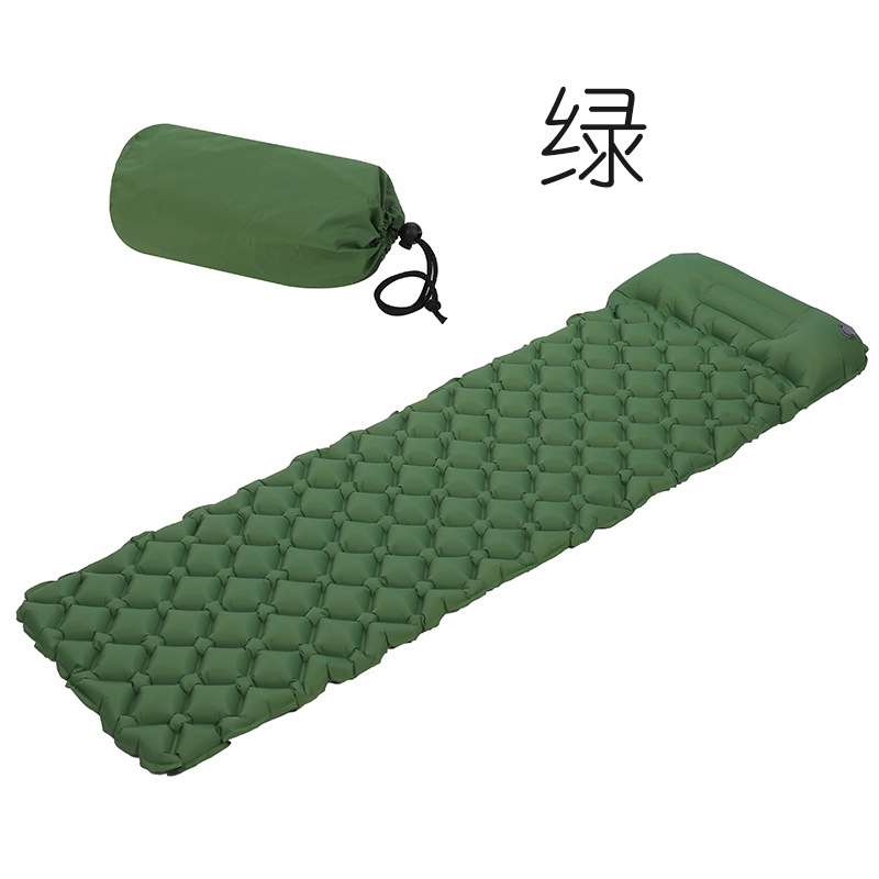 TPU Belt Pillow Rhombus Inflatable Mattress Outdoor Camping Mat Moisture Proof Pad Single Mattress Ultralight Beach Mat Lunch Break Mattress TPU Belt Pillow Rhombus Inflatable Mattress Outdoor Camping Mat Moisture Proof Pad Single Mattress Ultralight Beach Mat Lunch Break Mattress
