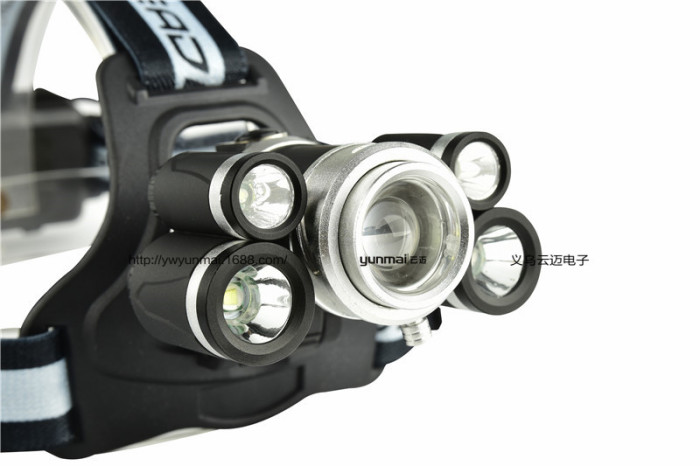 5LED headlight glare 3T6+2*XPE headlights with SOS distress whistle USB charging head lights 5LED headlight glare 3T6+2*XPE headlights with SOS distress whistle USB charging head lights