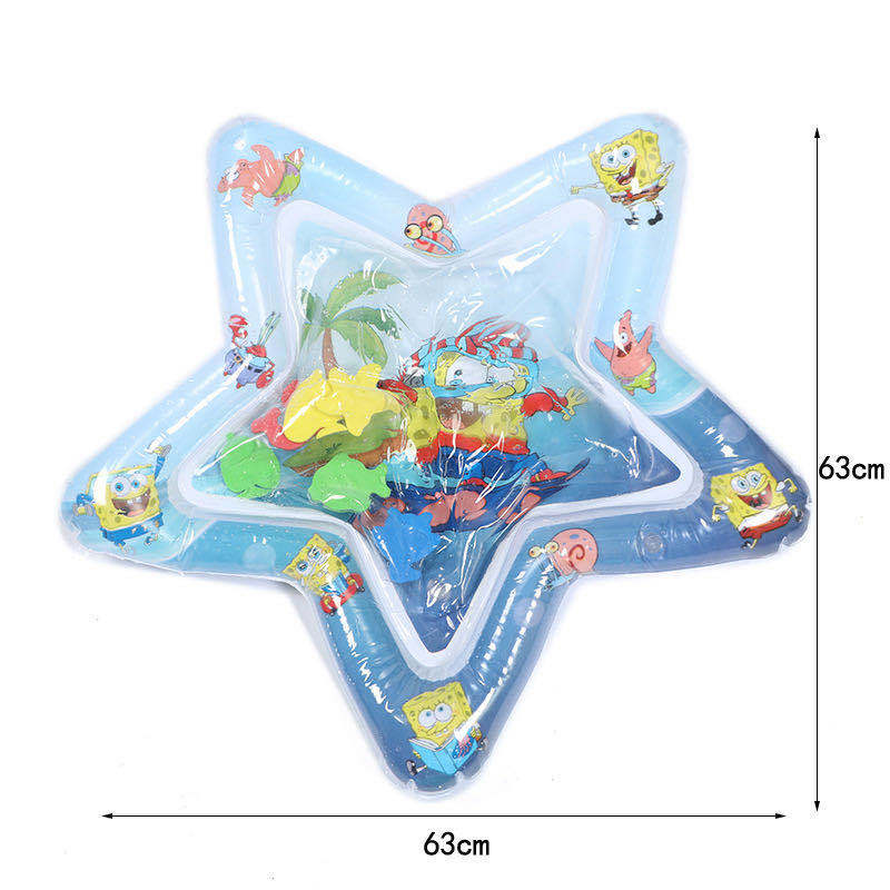 Shoot Water Cushion Baby Spray Water Cushion Inflatable Water Cushion Marine Life XINGX Turtle Ice Pad Inflatable Pai Pai Le Water Cushion