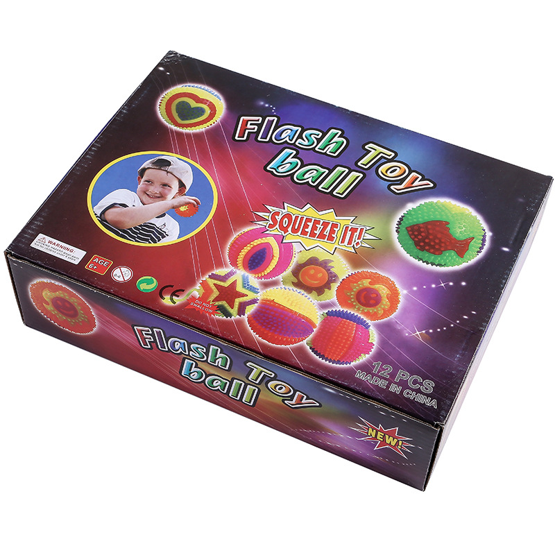New Luminous Volleyball Elastic Ball Massage Ball Luminous Volleyball with Whistle Acanthosphere Luminous Stall Supply Wholesale New Luminous Volleyball Elastic Ball Massage Ball Luminous Volleyball with Whistle Acanthosphere Luminous Stall Supply Wholesale