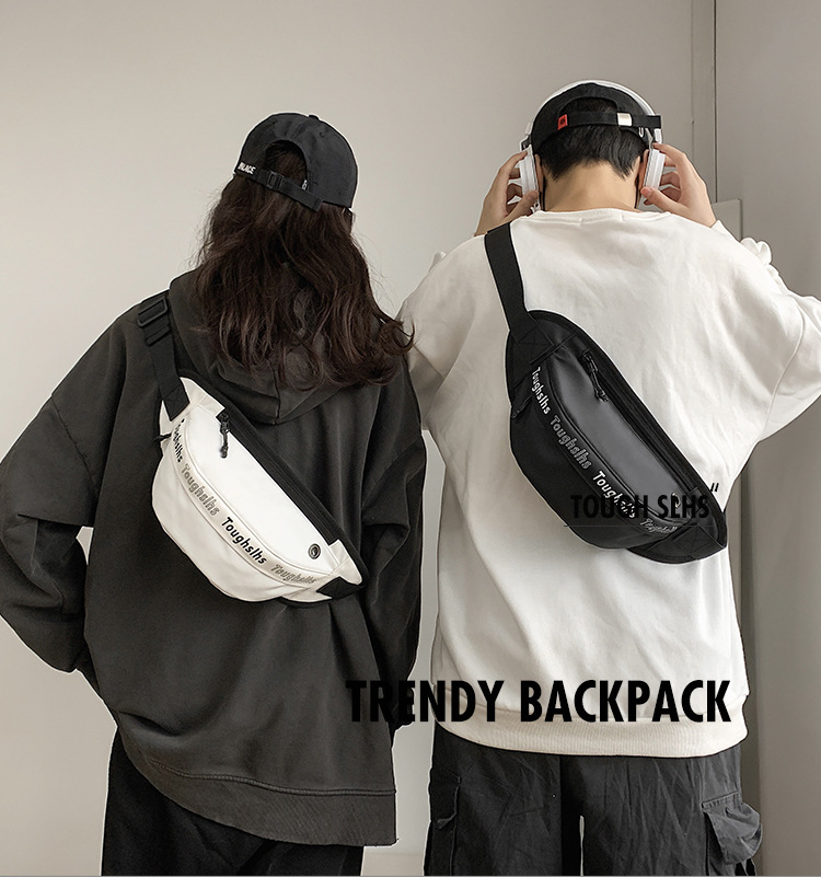 New Trendy Men's Women's Waist Bag Korean Style Waterproof Chest Bag Outdoor One Shoulder Crossbody Bag Mobile Phone Bag Travel Pouch New Trendy Men's Women's Waist Bag Korean Style Waterproof Chest Bag Outdoor One Shoulder Crossbody Bag Mobile Phone Bag Travel Pouch