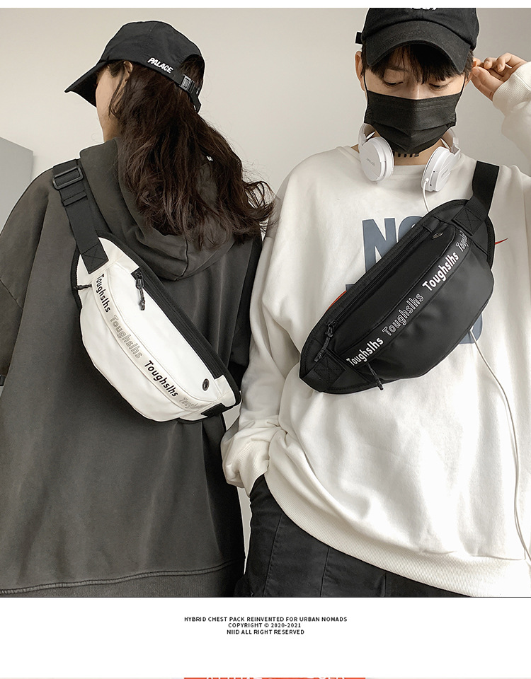 New Trendy Men's Women's Waist Bag Korean Style Waterproof Chest Bag Outdoor One Shoulder Crossbody Bag Mobile Phone Bag Travel Pouch New Trendy Men's Women's Waist Bag Korean Style Waterproof Chest Bag Outdoor One Shoulder Crossbody Bag Mobile Phone Bag Travel Pouch