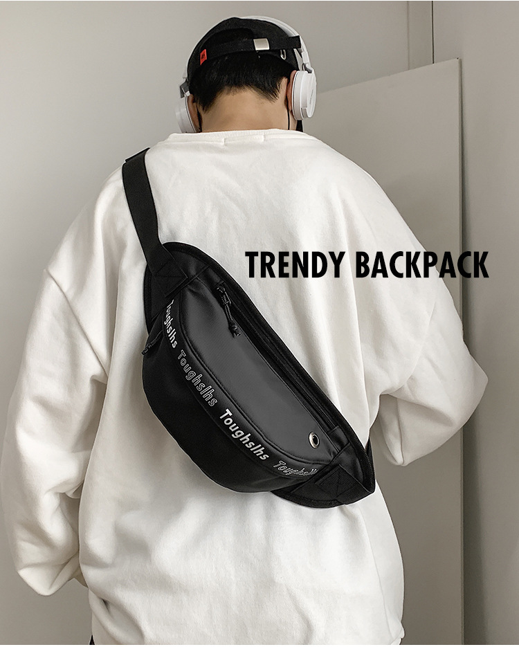 New Trendy Men's Women's Waist Bag Korean Style Waterproof Chest Bag Outdoor One Shoulder Crossbody Bag Mobile Phone Bag Travel Pouch New Trendy Men's Women's Waist Bag Korean Style Waterproof Chest Bag Outdoor One Shoulder Crossbody Bag Mobile Phone Bag Travel Pouch