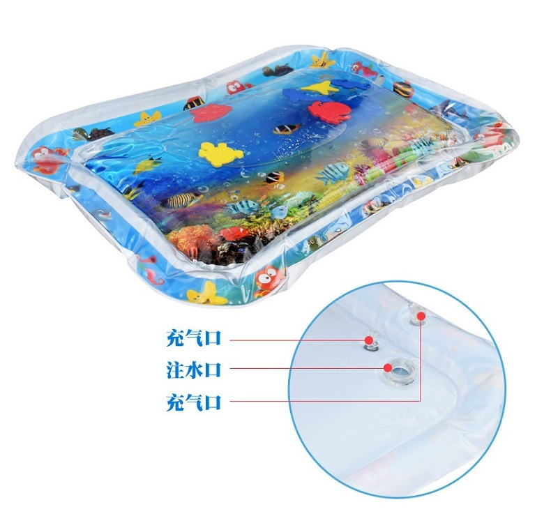 Spot Inflatable Baby Pat Water Cushion PVC Inflatable Ice Pad Baby Inflatable Toy Baby Crawling Pat Water Cushion