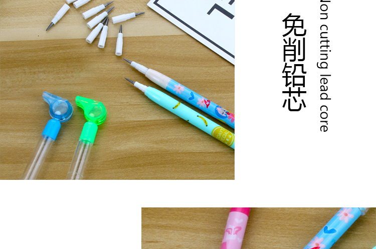 Kindergarten Creative Whistle Pencil Cut-Free Multi-Section Bullet Propelling Pencil Eggs Laying Pencil Primary School Student Pens for Writing Letters Kindergarten Creative Whistle Pencil Cut-Free Multi-Section Bullet Propelling Pencil Eggs Laying Pencil Primary School Student Pens for Writing Letters