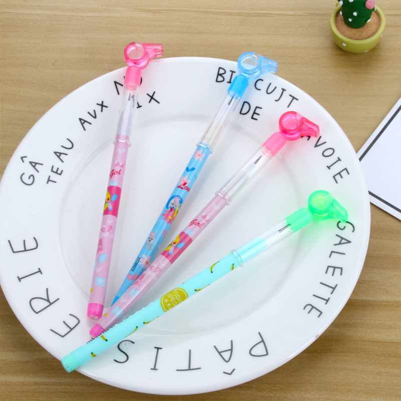 Kindergarten Creative Whistle Pencil Cut-Free Multi-Section Bullet Propelling Pencil Eggs Laying Pencil Primary School Student Pens for Writing Letters Kindergarten Creative Whistle Pencil Cut-Free Multi-Section Bullet Propelling Pencil Eggs Laying Pencil Primary School Student Pens for Writing Letters
