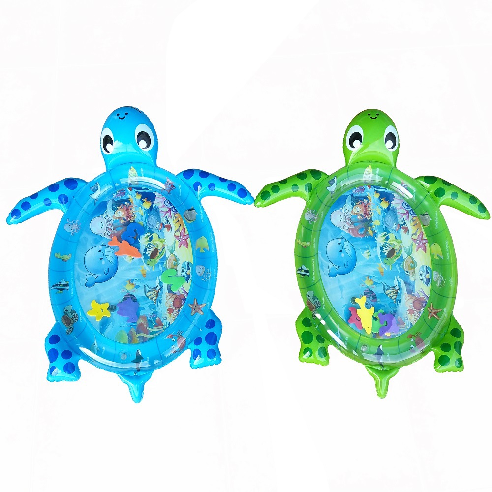 Factory in Stock PVC Water Cushion Inflatable Turtle Water Play Mat Inflatable Cartoon Turtle Baby Slapped Pad Factory in Stock PVC Water Cushion Inflatable Turtle Water Play Mat Inflatable Cartoon Turtle Baby Slapped Pad