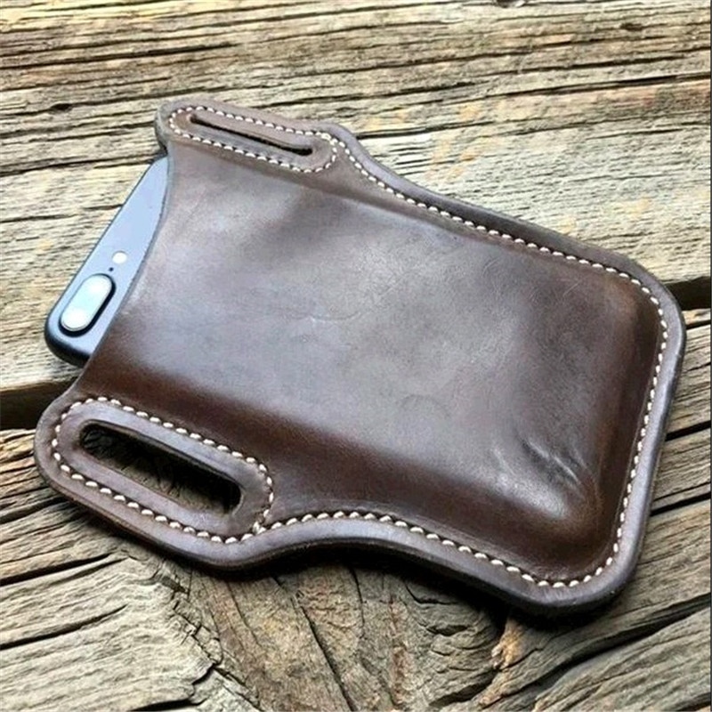 AntiDrop AntiFall Mobile Phone Protective Cover Hanging Waist Leather Mobile Phone Bag PU Leather Cellphone Storage Bag AntiDrop AntiFall Mobile Phone Protective Cover Hanging Waist Leather Mobile Phone Bag PU Leather Cellphone Storage Bag