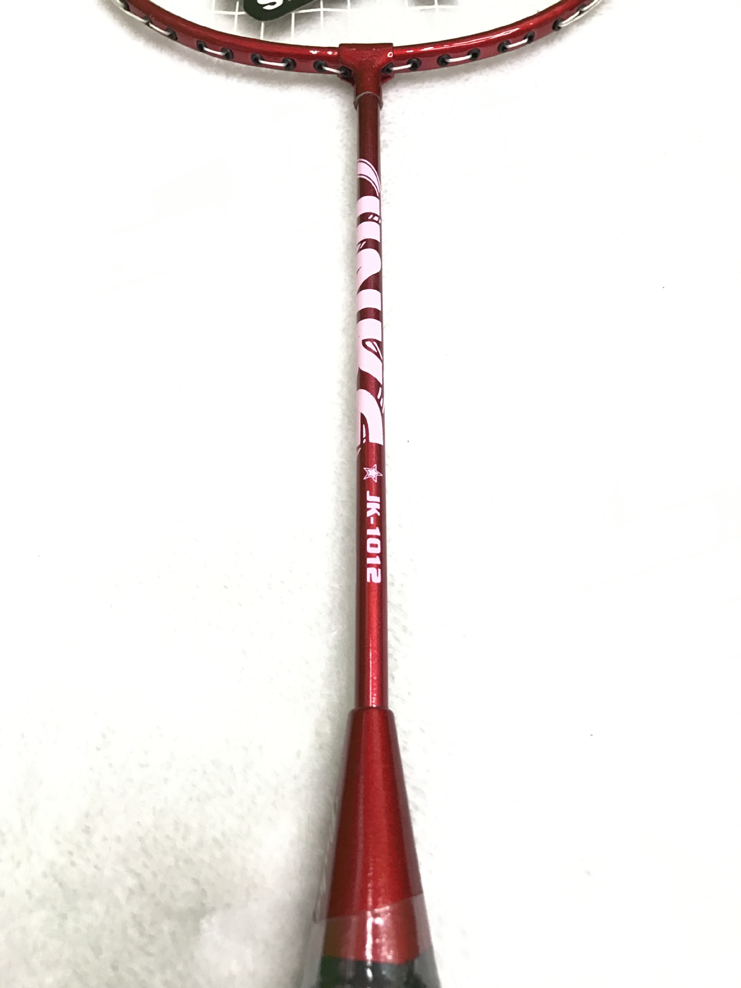 The factory direct selling JINKE-1012 badminton rackets 2 pieces to take super light alloy competition training special 