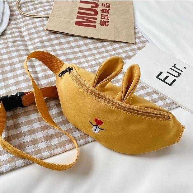 Women's Chest Bag New All-Match Shoulder Bag Smiley Face Rabbit Mouth Cartoon Cute Small Bag Crossbody Waist Bag Fashion Women's Chest Bag New All-Match Shoulder Bag Smiley Face Rabbit Mouth Cartoon Cute Small Bag Crossbody Waist Bag Fashion