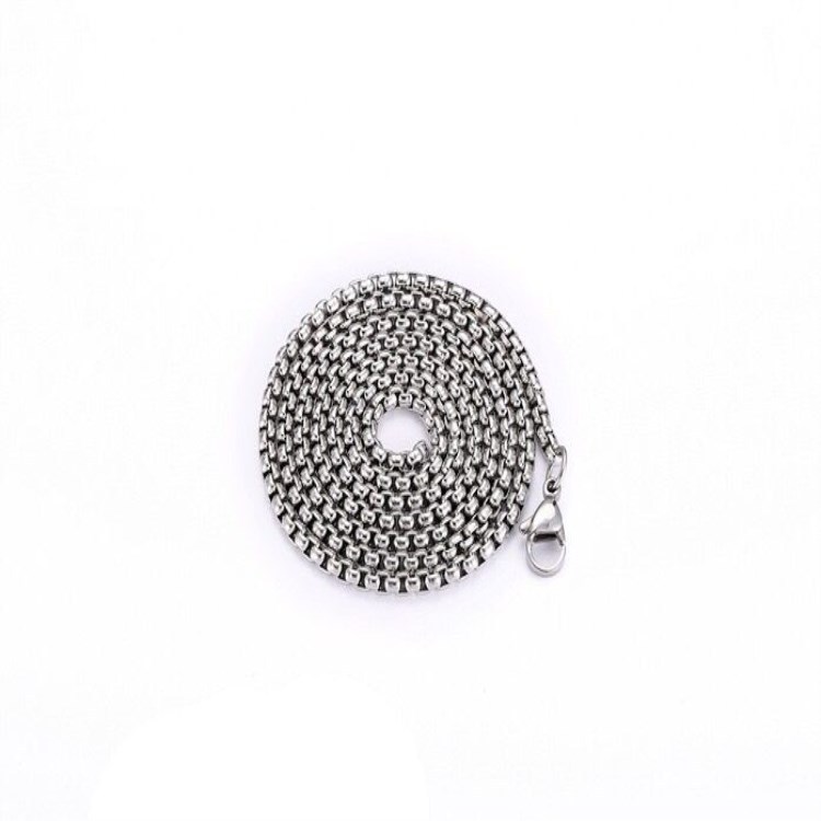 Foreign trade titanium steel men whistle retro necklace stainless steel jewelry pendant sweater chain fashion men accessories wholesale