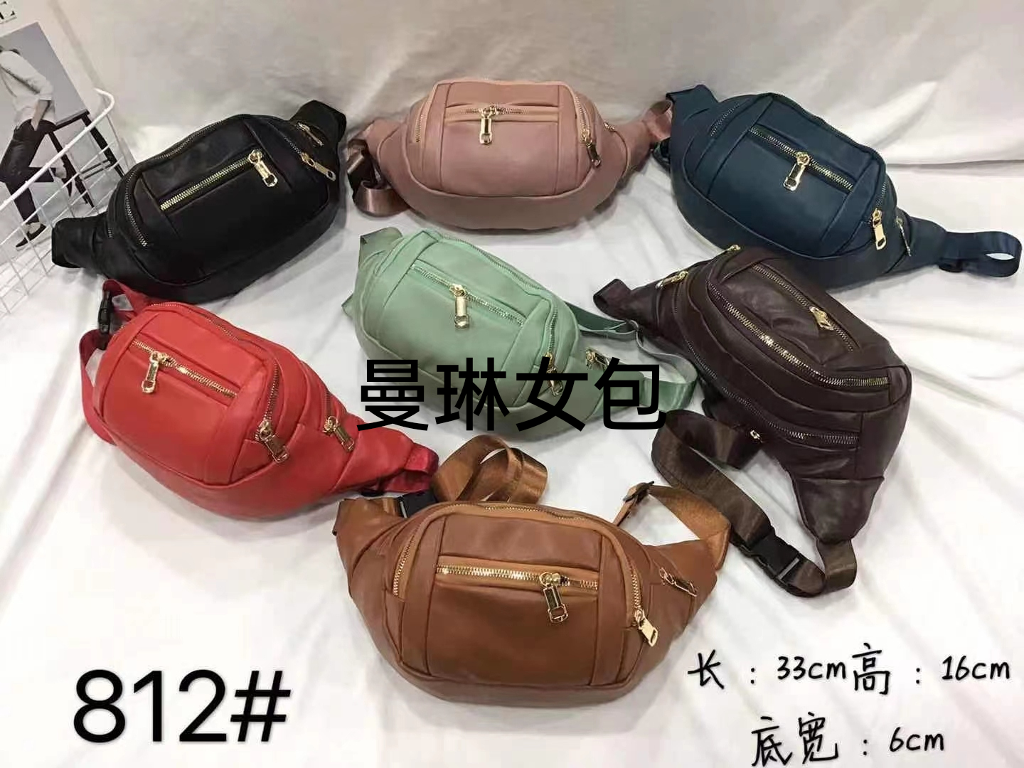 Korean Style Versatile Slanted Chest Bag Multi-Functional Large Capacity Oxford Cloth Small Waist Bag New Trendy Fashion Waist Bag Small Bag