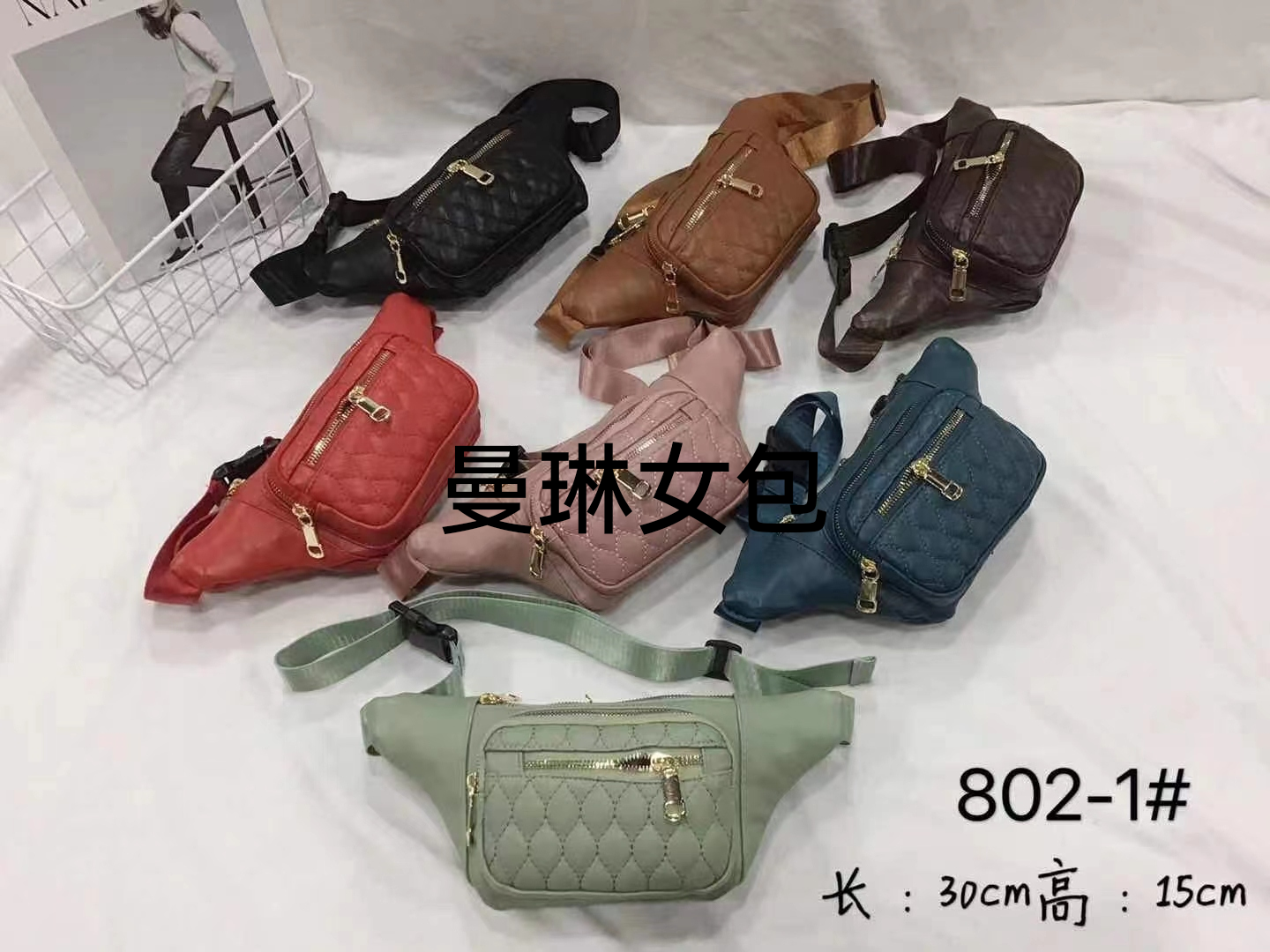 Korean Style Versatile Slanted Chest Bag Multi-Functional Large Capacity Oxford Cloth Small Waist Bag New Trendy Fashion Waist Bag Small Bag