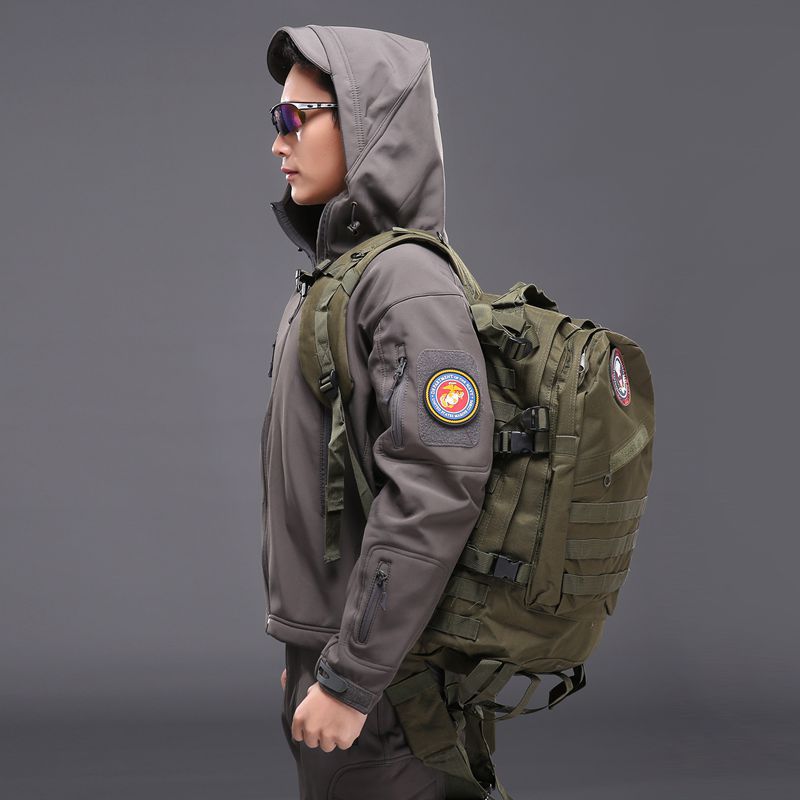Army Eagle 2019 Tad Soft Shell Outdoor Men's Assault Jacket Warm Waterproof Three-in-One Trench Coat Army Eagle 2019 Tad Soft Shell Outdoor Men's Assault Jacket Warm Waterproof Three-in-One Trench Coat