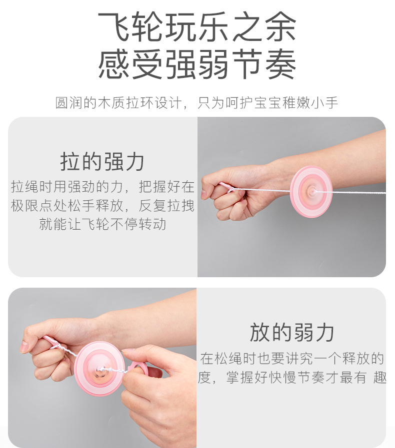 Wooden pull string flywheel wind whistle big button pull children's kindergarten toys after 80s and 90s nostalgia whole Wooden pull string flywheel wind whistle big button pull children's kindergarten toys after 80s and 90s nostalgia whole