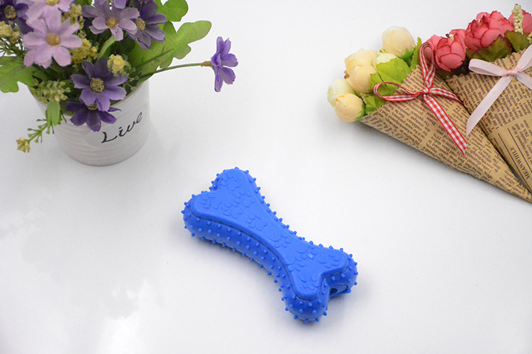 Factory Direct Sales TPR Pet Whistle Footprints Biscuit Dog Bite Molar Decompression Tooth Cleaning Toy Pet Training Item Factory Direct Sales TPR Pet Whistle Footprints Biscuit Dog Bite Molar Decompression Tooth Cleaning Toy Pet Training Item