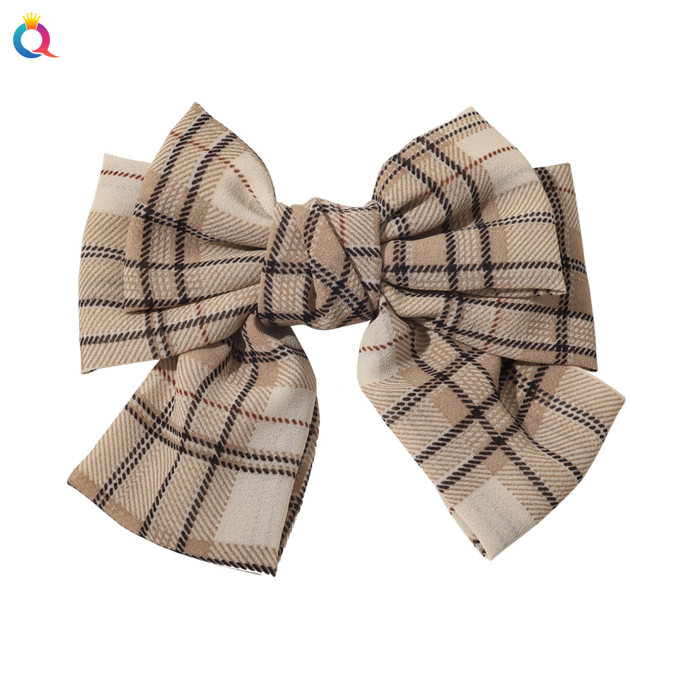 Cross-Border New Three-Layer Oversized Bow Hairpin Floral Spring Clip All-Matching Fashion Knotted Bag Waist Top Clip Cross-Border New Three-Layer Oversized Bow Hairpin Floral Spring Clip All-Matching Fashion Knotted Bag Waist Top Clip