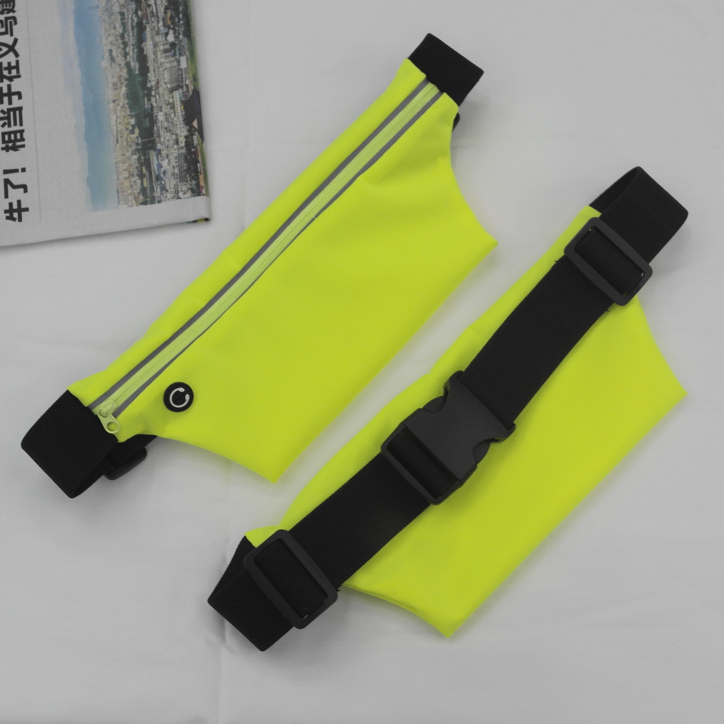 Outdoor Sports Waterproof Mobile Phone Bag Waist Pack Square Dance  Bag Walking Shopping Storage