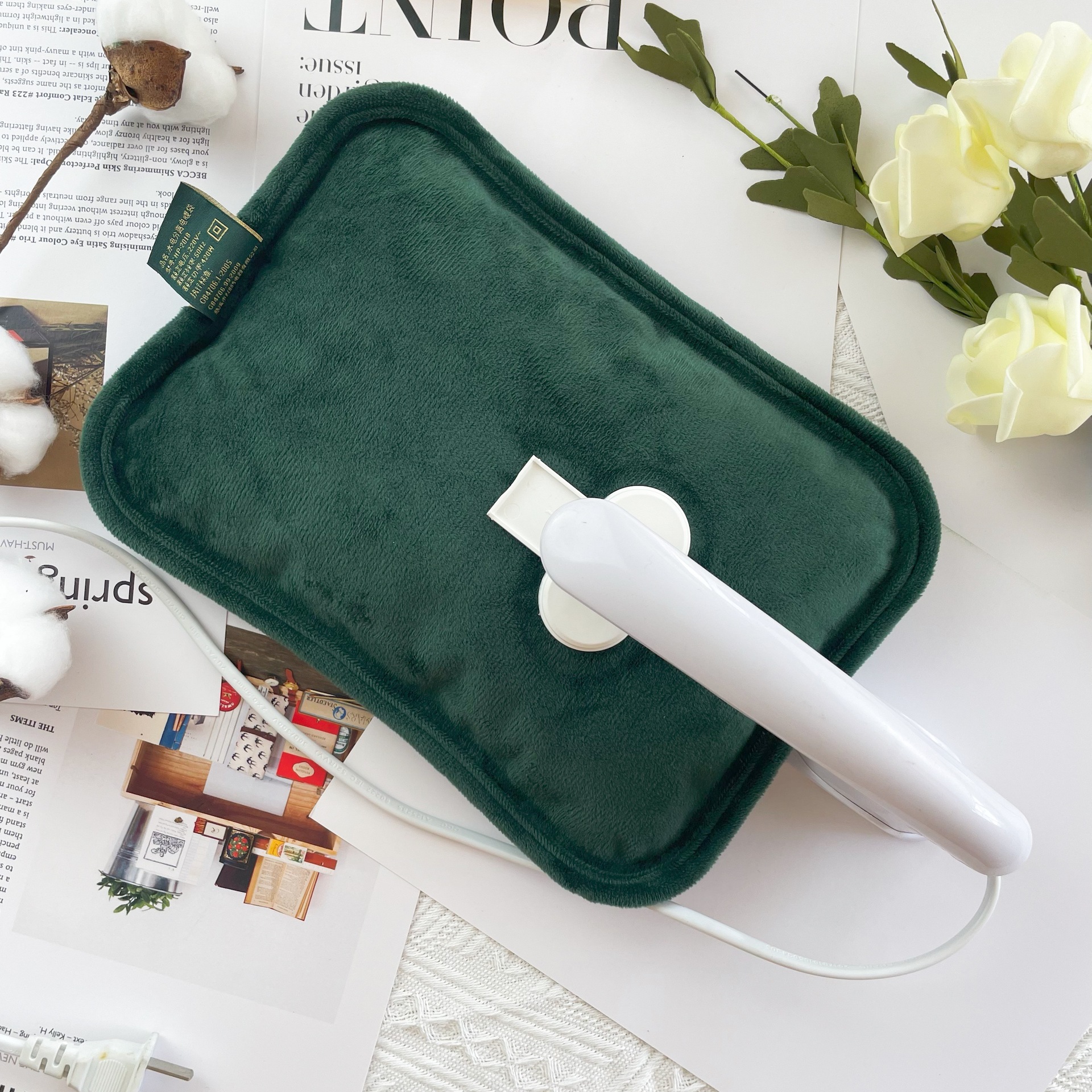 2021new National Standard Hot Water Bag Charging Explosion-Proof Baby Hot-Water Bag Warm Belly Waist Support Electric Warming Plug-in Wholesale