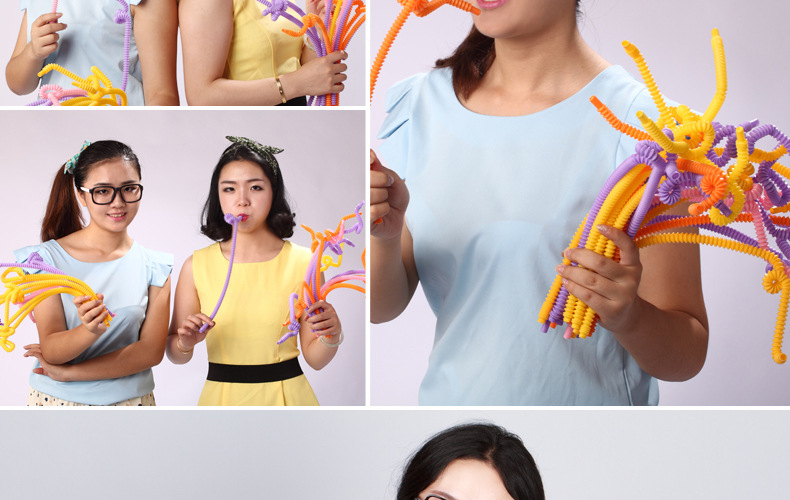 Whistle full bending straw innovation crazy diy personality plastic arts drinks full bending straw wholesale Whistle full bending straw innovation crazy diy personality plastic arts drinks full bending straw wholesale