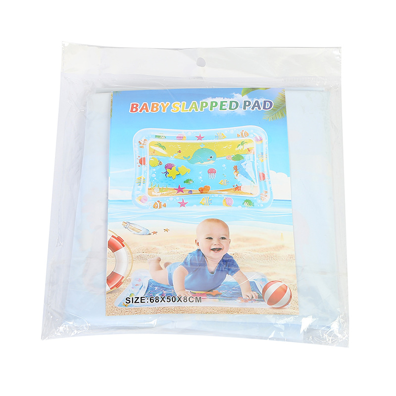 Baby Pat Water Cushion Children's Inflatable Marine Life Mat Parent-Child Interaction Toys Ice Pad Baby Crawling Water Cushion Baby Pat Water Cushion Children's Inflatable Marine Life Mat Parent-Child Interaction Toys Ice Pad Baby Crawling Water Cushion