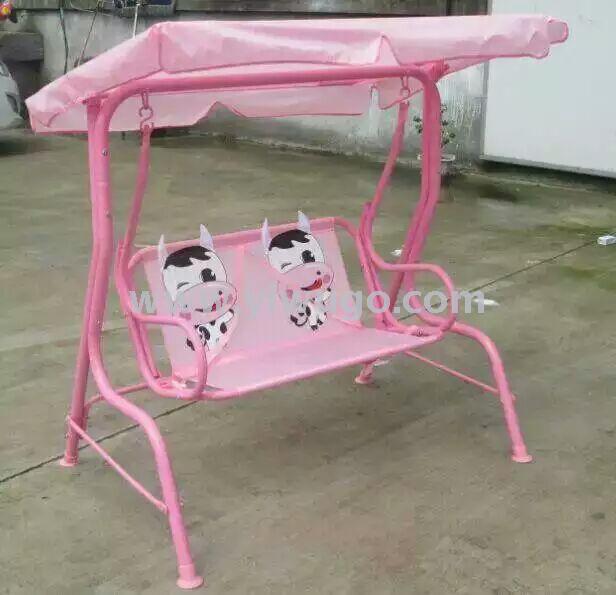 Cartoon two people swing baby rocking chair hanging chair leisure folding chair courtyard swing
