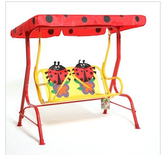 Cartoon two people swing baby rocking chair hanging chair leisure folding chair courtyard swing