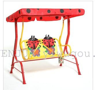 Cartoon two people swing baby rocking chair hanging chair leisure folding chair courtyard swing Cartoon two people swing baby rocking chair hanging chair leisure folding chair courtyard swing