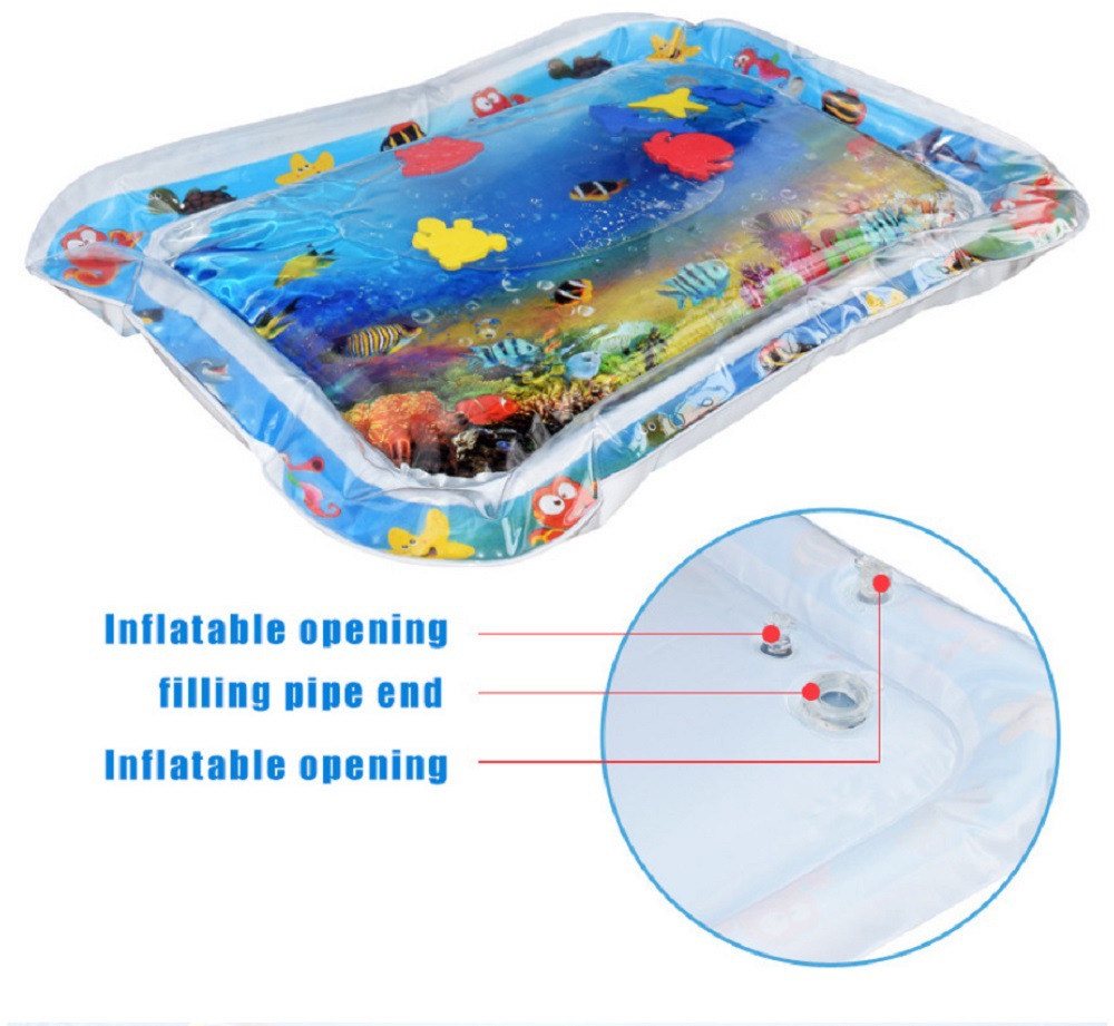 Amazon hot style water pad baby inflatable ice pad baby inflatable add water clap music manufacturers spot wholesale