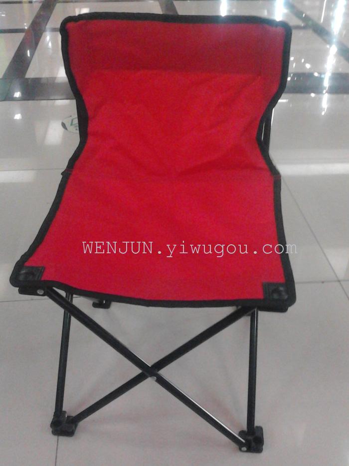 The supply of solid color small size folding chair chair leisure chair fishing chair wholesale spot