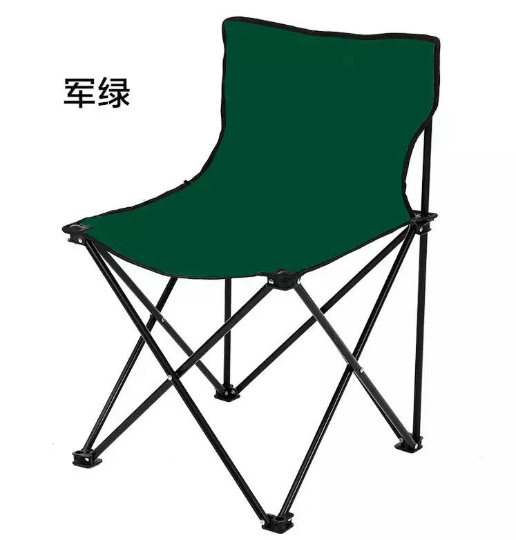 The supply of solid color small size folding chair chair leisure chair fishing chair wholesale spot