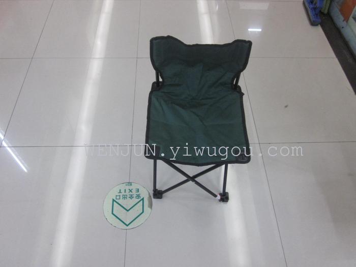 The supply of solid color small size folding chair chair leisure chair fishing chair wholesale spot
